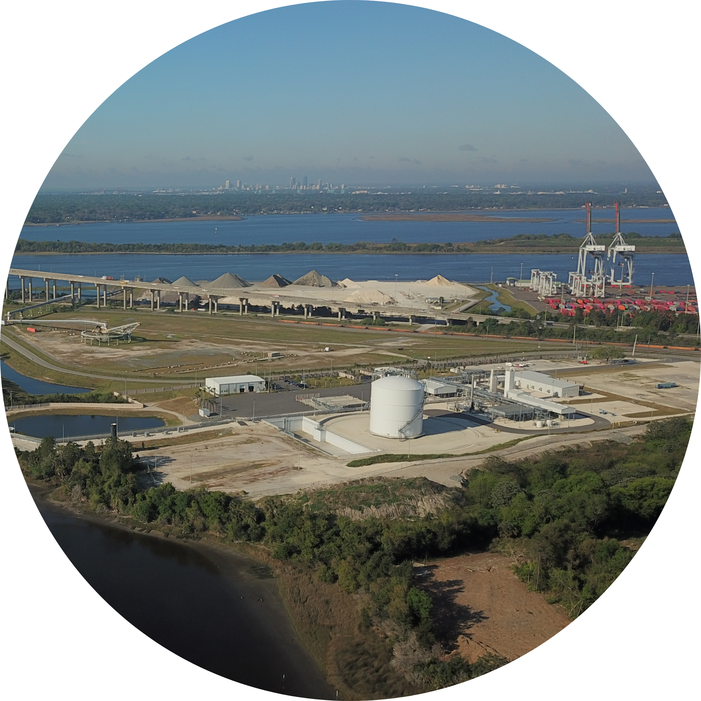 Small-scale LNG